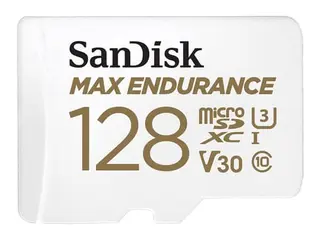 Produktfoto för SanDisk MAX Endurance microSD/SD - 100MB/s - 128GB