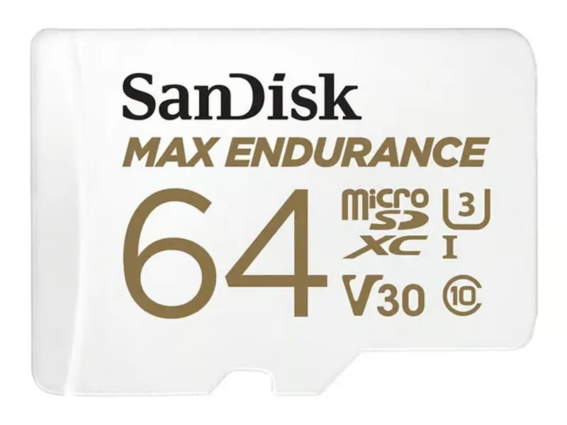 Alternativ bild 0 för SanDisk MAX Endurance microSD/SD - 100MB/s - 64GB