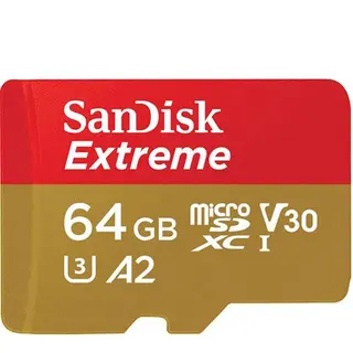 Produktfoto för SanDisk Minneskort Micro SDHC Extreme 64G utan Adapter