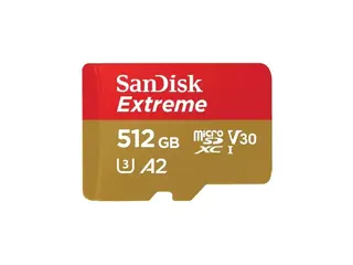 Produktfoto för SanDisk Minneskort Micro SDXC Extreme 512G utan Adapter