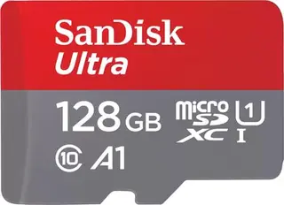 Produktfoto för SanDisk Minneskort MicroSDXC Ultra 128GB