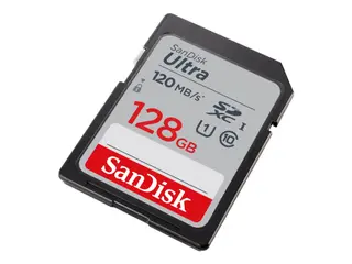 Produktfoto för SanDisk Minneskort SDXC Ultra 128GB