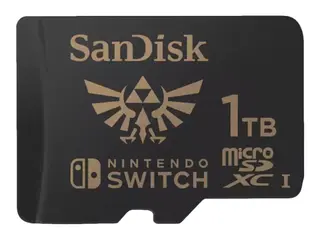 Produktfoto för SanDisk Nintendo Switch - 1TB / MicroSDXC / Class 10 / UHS-1 / 100MB/s