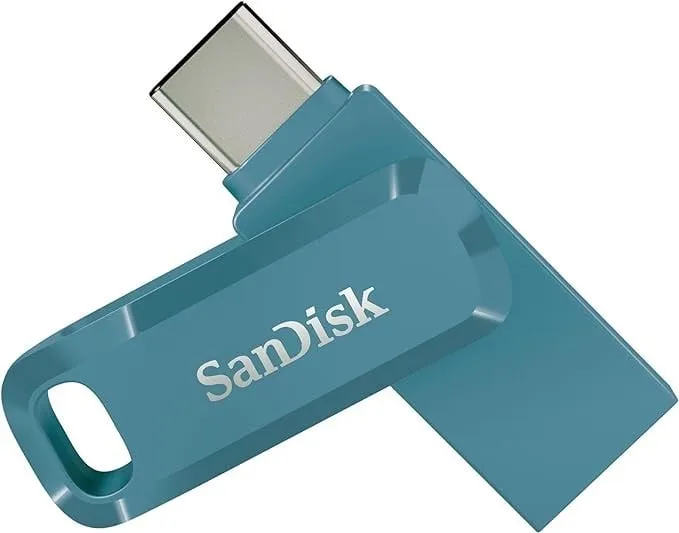 Alternativ bild 0 för SanDisk Ultra Dual Drive Go - USB flash-enhet - 64 GB - USB 3.2 Gen 1 / USB-C - navagio bay