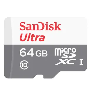 Produktfoto för SanDisk Ultra Minneskort MicroSDXC 64GB 100MB/s UHS-I Class 10