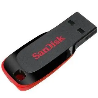 Produktfoto för SanDisk USB-minne 2.0 Blade 32GB Svart
