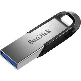 Produktfoto för SanDisk USB-Minne, Ultra Flair™ USB 3.0-flashenhet 64 GB, silver
