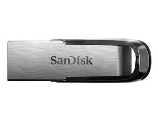 Produktfoto för SanDisk USB-Minne, Ultra Flair USB 3.0-flashenhet på 32 GB, silver