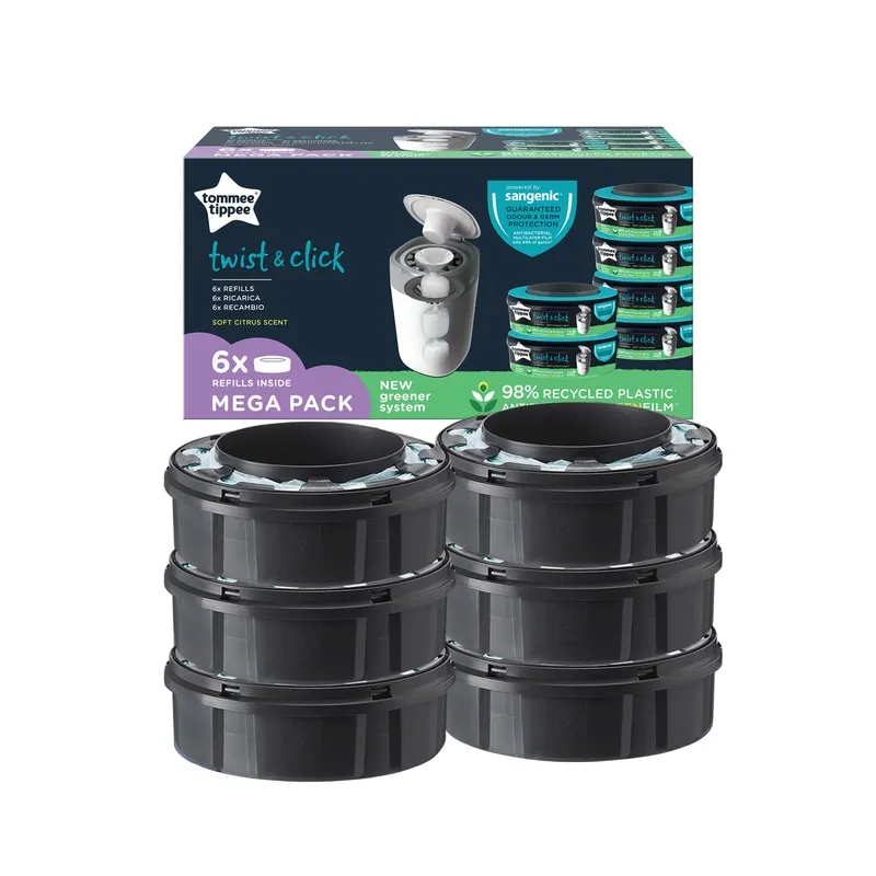 Bild 1 för Sangenic Twist refill kassett 6-pack