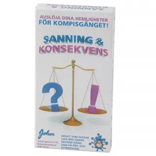 Produktfoto för Sanning & Konsekvens Brädspel