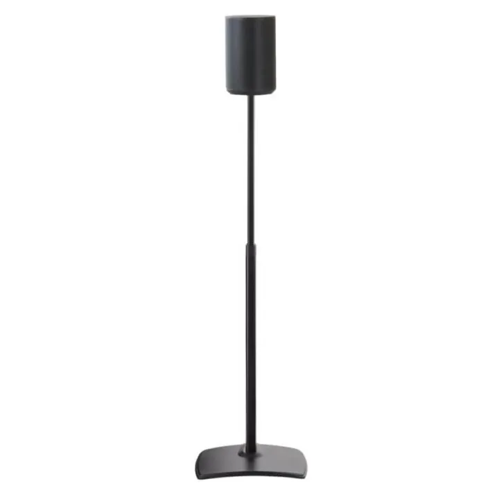 Alternativ bild 0 för Sanus WSSE1A1-B2 - Ställ - för högtalare - höjden kan justeras - stål, formpressad aluminium - svart - golvstående - för Sonos Era 100