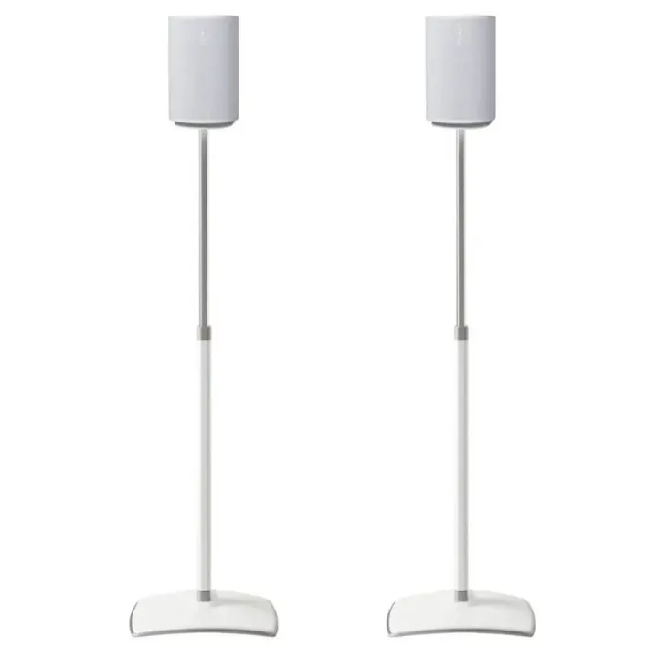 Alternativ bild 0 för Sanus WSSE1A2 - Ställ - för speakers - höjden kan justeras - stål, formpressad aluminium - vit - golvstående (paket om 2)