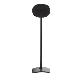 Produktfoto för Sanus WSSE31 - Ställ - fixerad - för högtalare - stål, formpressad aluminium - svart - golvstående - för Sonos Era 300