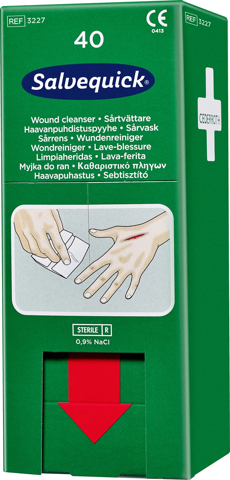 Alternativ bild 0 för SÅRTVÄTT 3227 INSATS SAVETT 1796 | Beijerbygg Byggmaterial