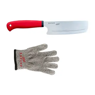 Produktfoto för Satake Barnkniv och skärsäker handske