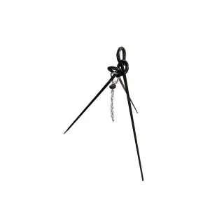 Produktfoto för Satake Litet Grillstativ i kanvaspåse 110 cm. 1 kedja & krok
