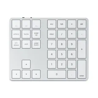 Produktfoto för Satechi Bluetooth Extended Keypad - keypad - silver - Tangentbord - Silver