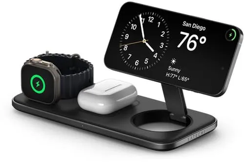 Alternativ bild 0 för Satechi Qi2 Trio Wireless Charging Pad