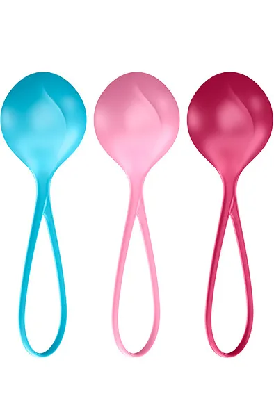 Bild 1 för Satisfyer Balls 3 Pieces Training Set