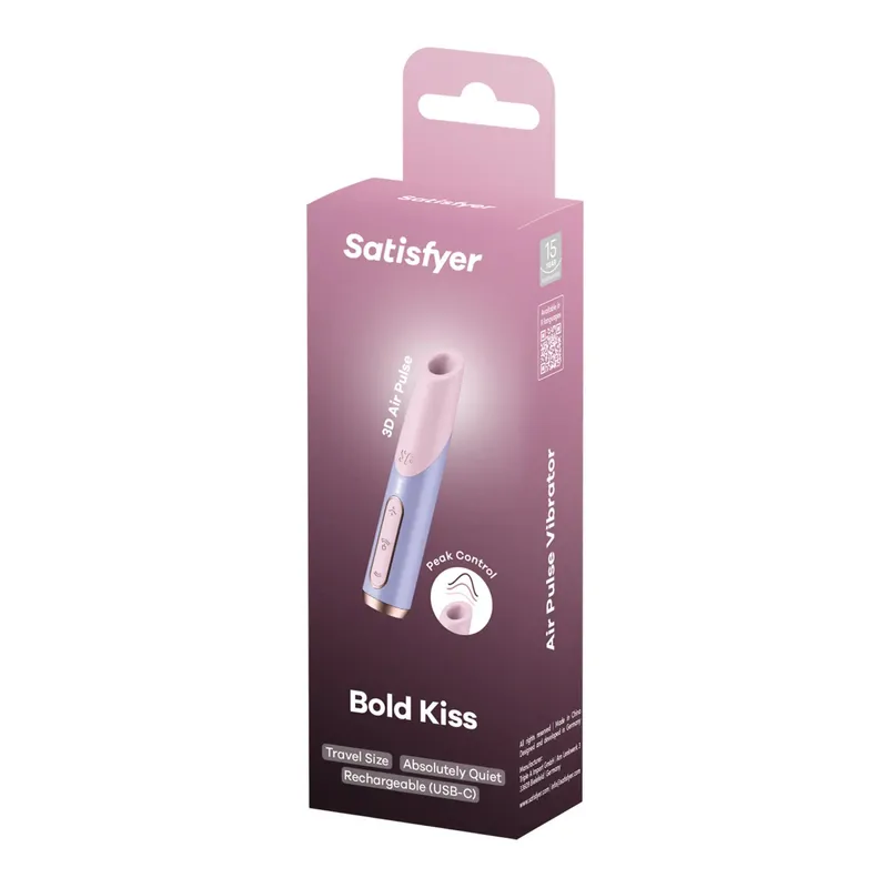 Bild 2 för Satisfyer: Bold Kiss, Air Pulse Vibrator