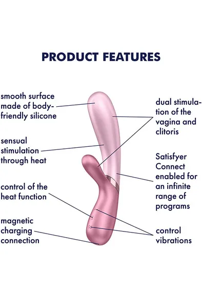 Bild 2 för Satisfyer Connect: Hot Lover, Rabbit Vibrator