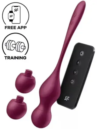 Produktfoto för Satisfyer Connect: Love Birds Vary, Vibrating Kegal Balls
