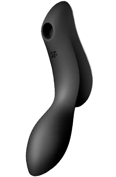 Bild 2 för Satisfyer Curvy Trinity 2 Black Lufttrycksvibrator