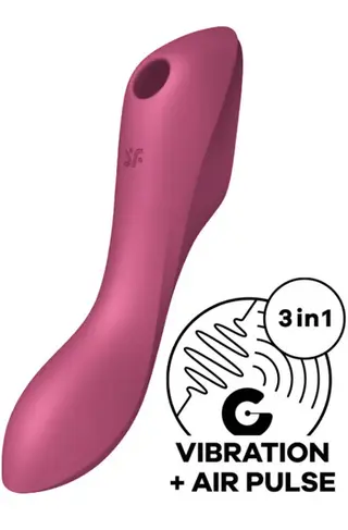 Produktfoto för Satisfyer Curvy Trinity 3 Red