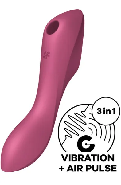 Bild 1 för Satisfyer Curvy Trinity 3 Red