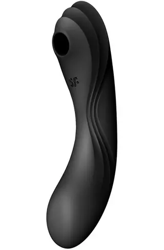 Produktfoto för Satisfyer: Curvy Trinity 4, Air Pulse Vibrator, svart