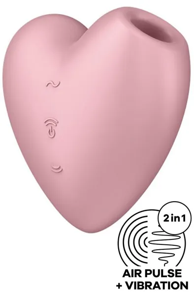 Bild 1 för Satisfyer Cutie Heart Clitoris Stimulator