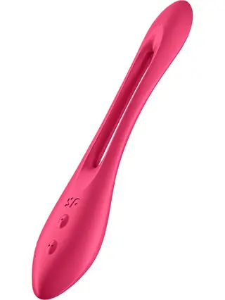 Produktfoto för Satisfyer: Elastic Joy, Multi Vibrator, röd