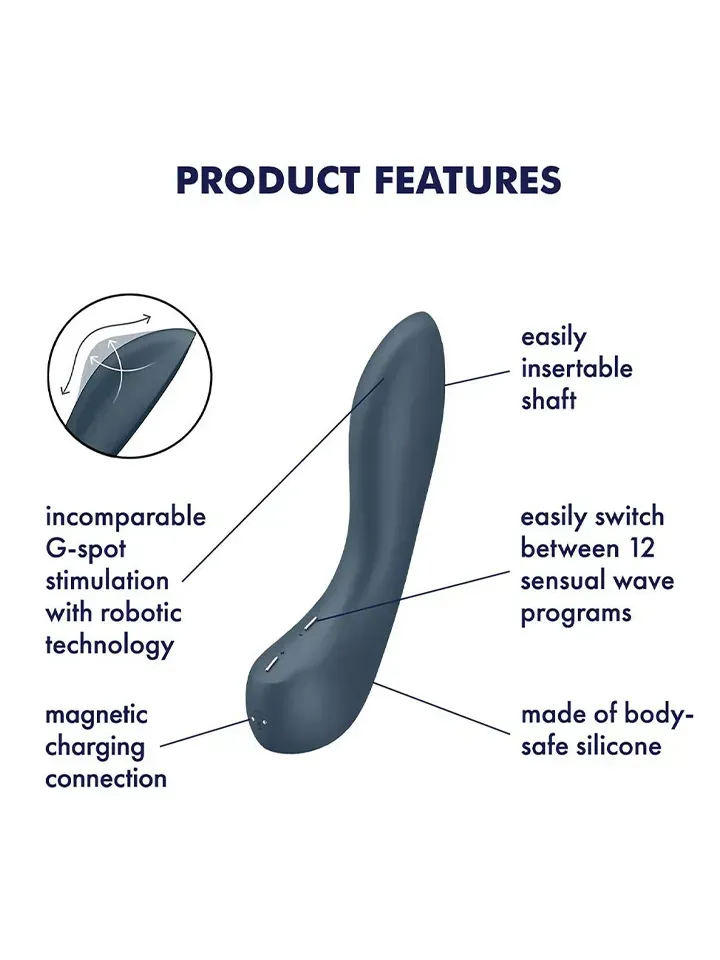 Bild 2 för Satisfyer: G-Spot Wave 4, Robotic G-Spot Vibrator