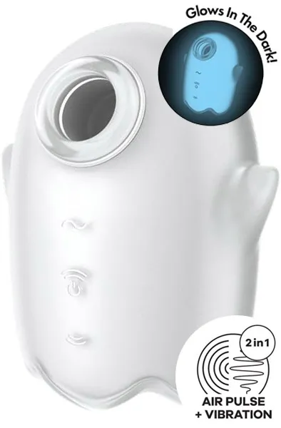 Bild 1 för Satisfyer Glowing Ghost Clitoral Stimulator
