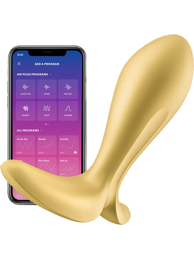 Alternativ bild 0 för SATISFYER INTENSITY PLUG - GULD