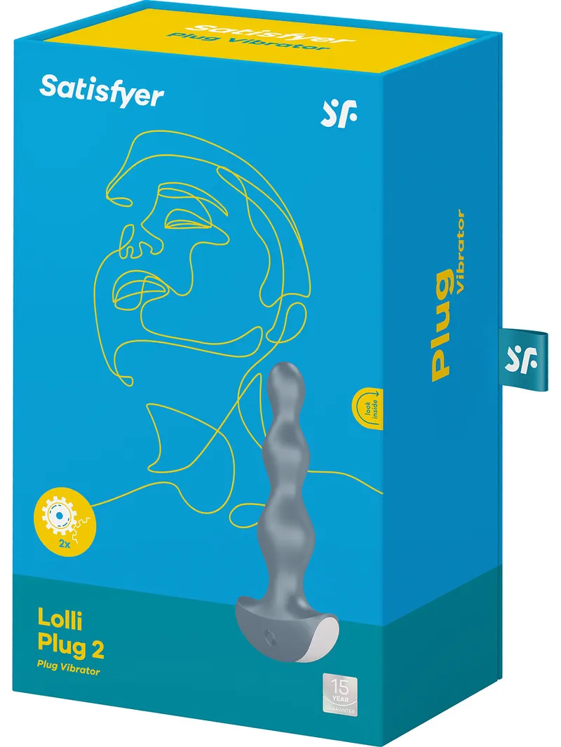Bild 2 för Satisfyer Lolli Plug Vibrator 1 Ice Blue