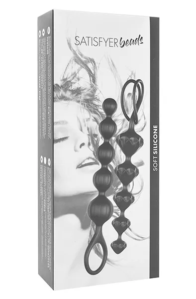 Bild 2 för Satisfyer Love beads - Svart