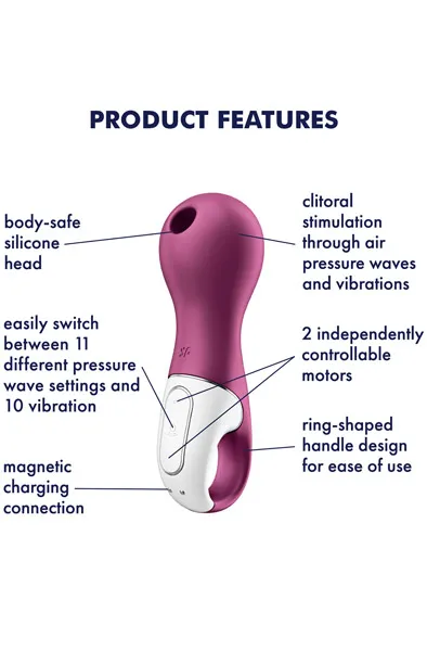 Bild 2 för Satisfyer Lucky Libra - Lila