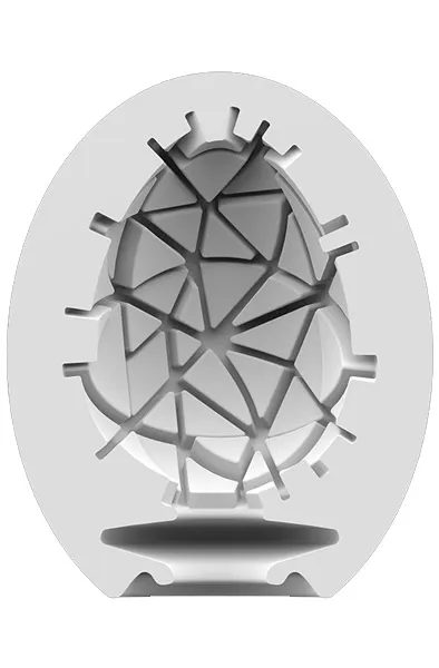 Bild 2 för Satisfyer Masturbator Egg Single Crunchy