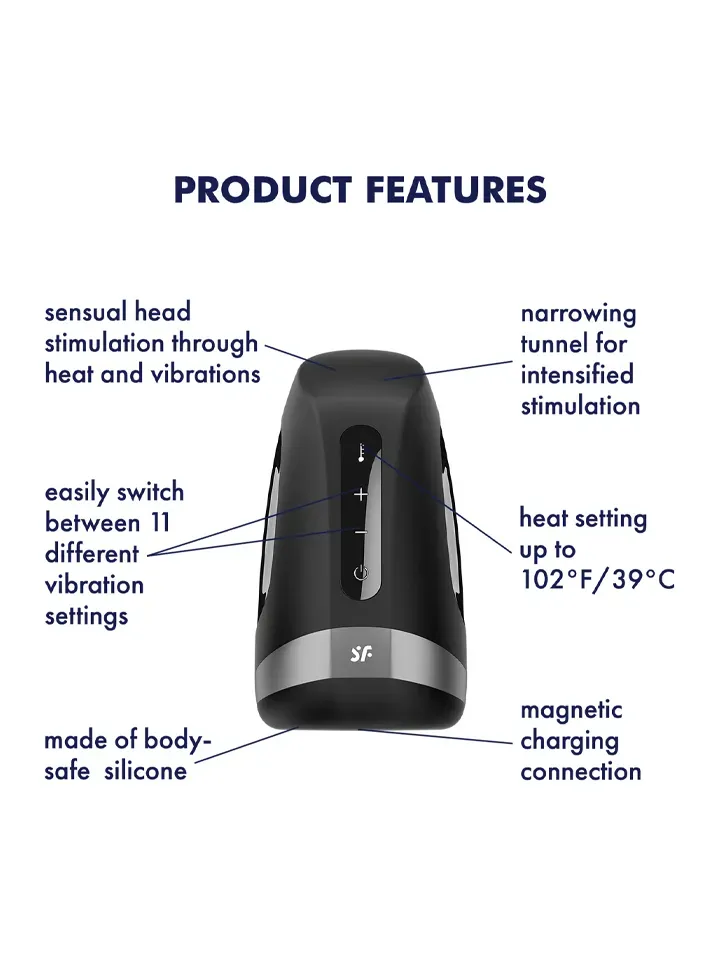 Bild 2 för Satisfyer Men Heat Vibration