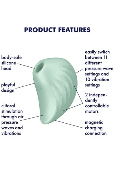 Bild 2 för Satisfyer Pearl Diver Mint