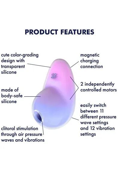 Bild 2 för Satisfyer Pixie Dust Clitoral Stimulator