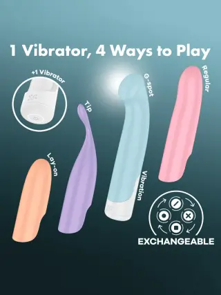 Produktfoto för Satisfyer: Playful Four, Pleasure Set + Bullet