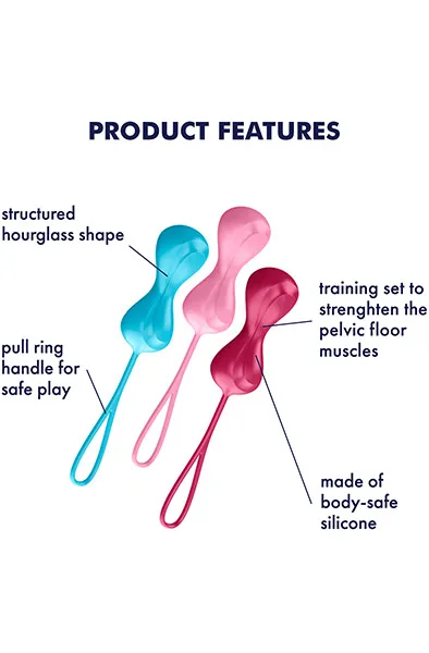 Bild 2 för Satisfyer Power Balls Set of 3