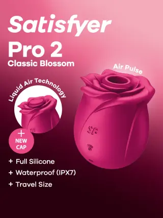 Produktfoto för Satisfyer Pro 2 Classic Blossom