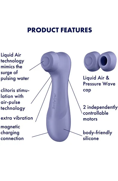 Bild 2 för Satisfyer Pro 2 Generation 3 Lilac