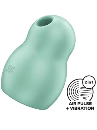 Produktfoto för Satisfyer Pro To Go 1 Lufttrycksvibrator - Mint