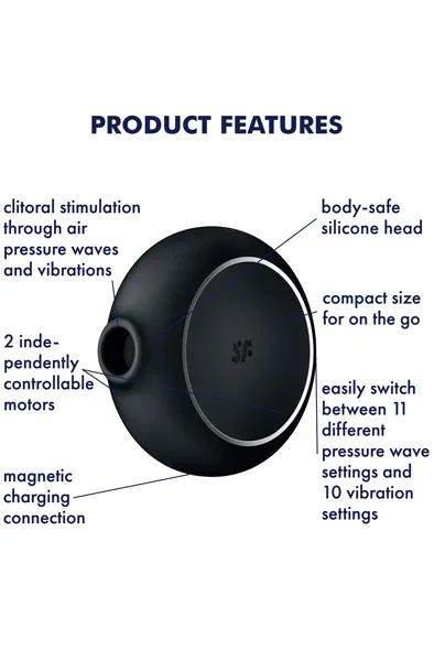 Bild 2 för Satisfyer Pro To Go 3 Black