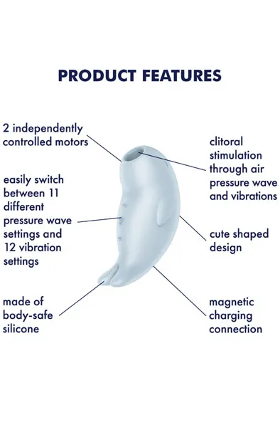 Bild 2 för Satisfyer Seal You Soon Clitoris Stimulator