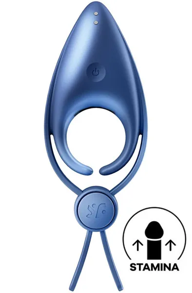Bild 1 för SATISFYER SNIPER BLÅ PENISRING